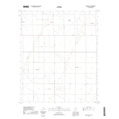 2020 Map of Humble City NW, 2020 Print
