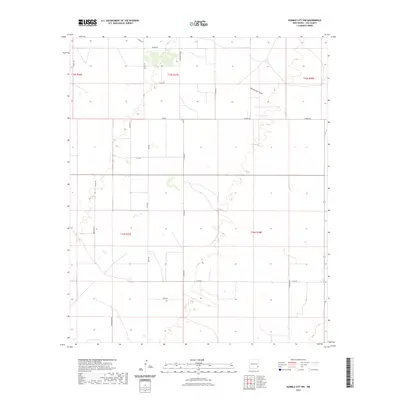2023 Map of Humble City NW, 2023 Print