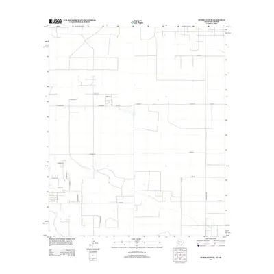2012 Map of Humble City SE, 2012 Print