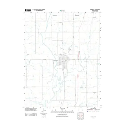 2012 Map of Humboldt, 2012 Print