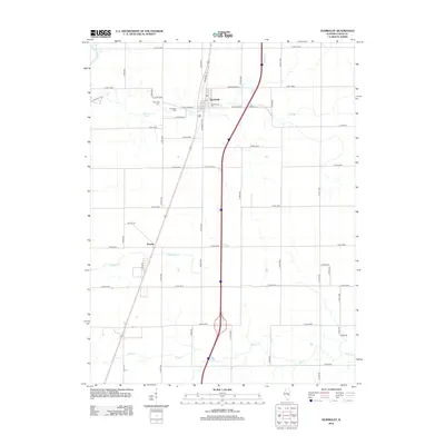 2012 Map of Humboldt, 2012 Print