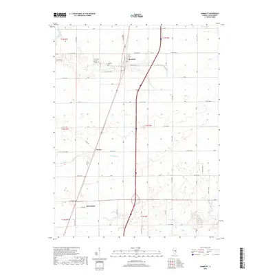 2018 Map of Humboldt, 2018 Print