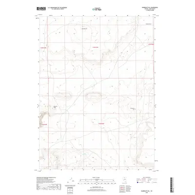 2018 Map of Humboldt Hill, 2018 Print