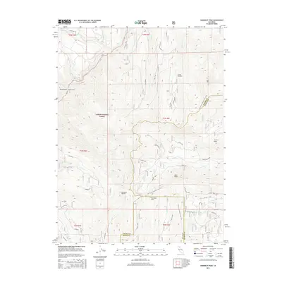 2015 Map of Humboldt Peak, 2015 Print