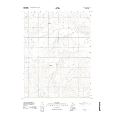 2017 Map of Humboldt SW, 2017 Print