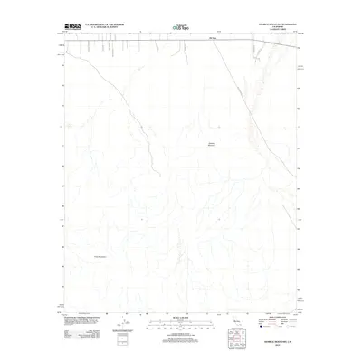 2012 Map of Humbug Mountain, 2012 Print