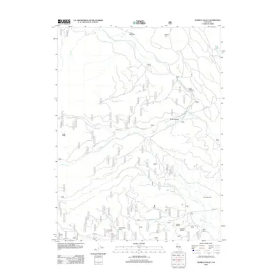 2012 Map of Humbug Valley, 2012 Print