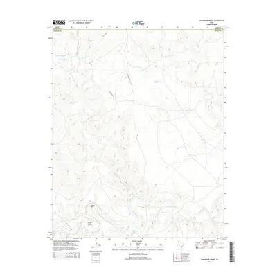 2016 Map of Humdinger Spring, 2016 Print