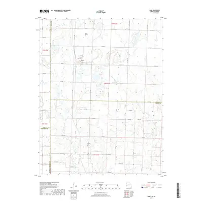 2017 Map of Hume, 2017 Print