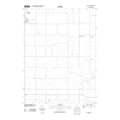 2010 Map of Humeston, 2010 Print