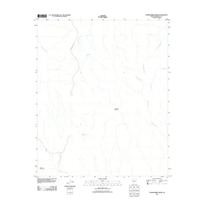2011 Map of Hummingbird Spring, 2011 Print