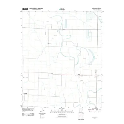 2011 Map of Humnoke, 2011 Print