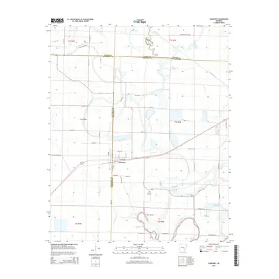2014 Map of Humphrey, 2014 Print