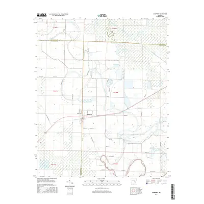 2017 Map of Humphrey, 2017 Print