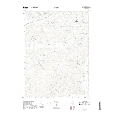 2019 Map of Humphrey, 2019 Print