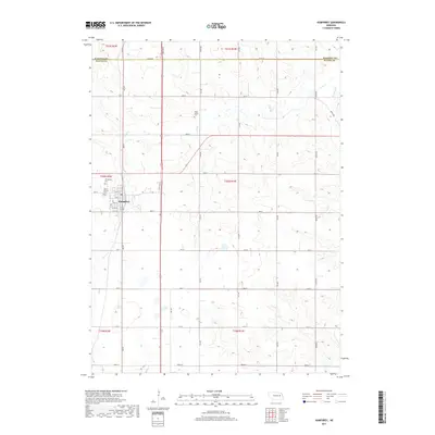 2017 Map of Humphrey, 2017 Print