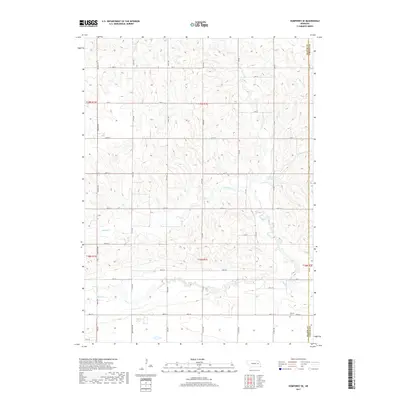 2017 Map of Humphrey SE, 2017 Print