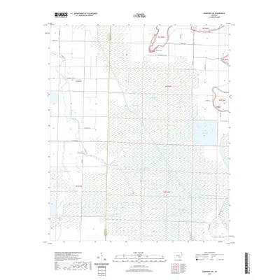 2020 Map of Humphrey SW, 2020 Print