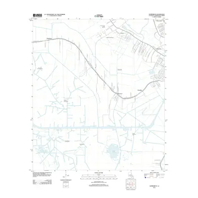 2012 Map of Humphreys, 2012 Print