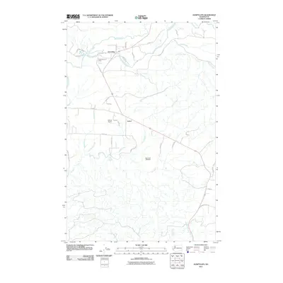 2011 Map of Humptulips, 2011 Print