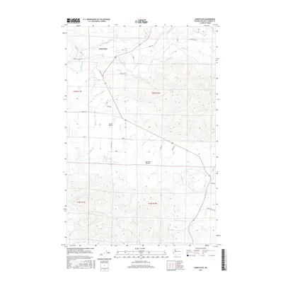 2017 Map of Humptulips, 2017 Print