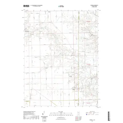 2021 Map of Humrick, 2021 Print