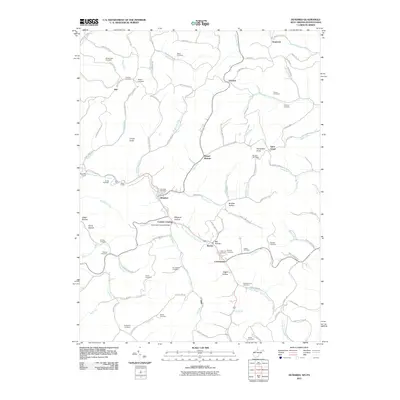 2011 Map of Hundred, 2011 Print