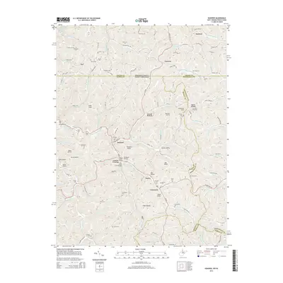 2014 Map of Hundred, 2014 Print
