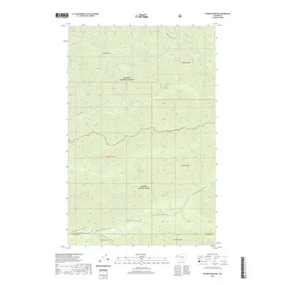 2020 Map of Hunger Mountain, 2020 Print
