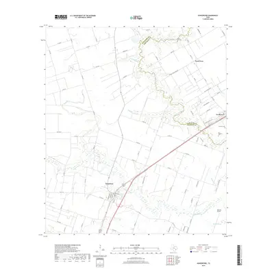 2019 Map of Hungerford, 2019 Print