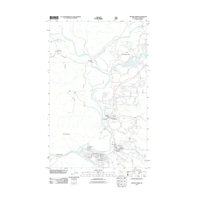 2011 Map of Hungry Horse, 2011 Print