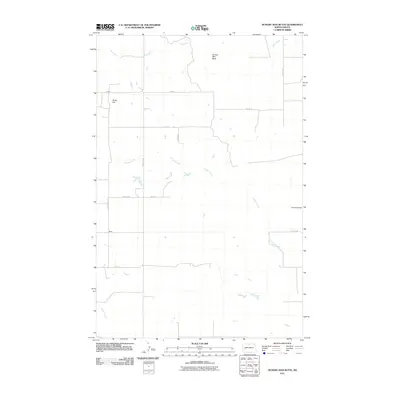 2011 Map of Hungry Man Butte, 2011 Print