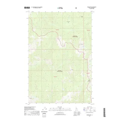 2020 Map of Hungry Rock, 2020 Print