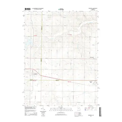 2015 Map of Hunnewell, 2015 Print