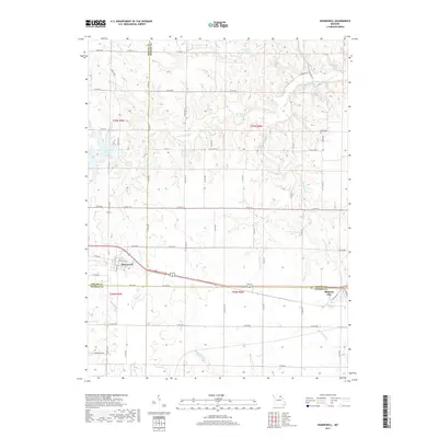 2017 Map of Hunnewell, 2017 Print