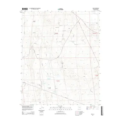 2014 Map of Hunt, 2014 Print