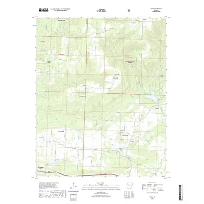 2020 Map of Hunt, 2020 Print