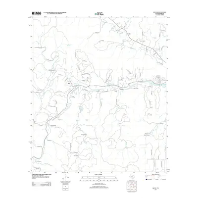 2012 Map of Hunt, 2012 Print