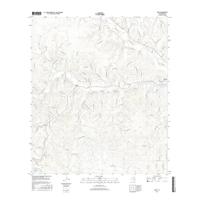 2016 Map of Hunt, 2016 Print