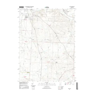 2016 Map of Hunt, 2016 Print