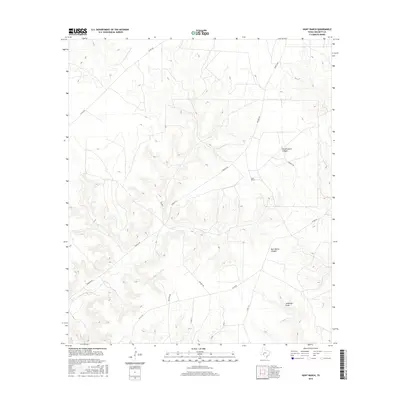 2016 Map of Hunt Ranch, 2016 Print