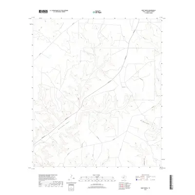 2019 Map of Hunt Ranch, 2019 Print