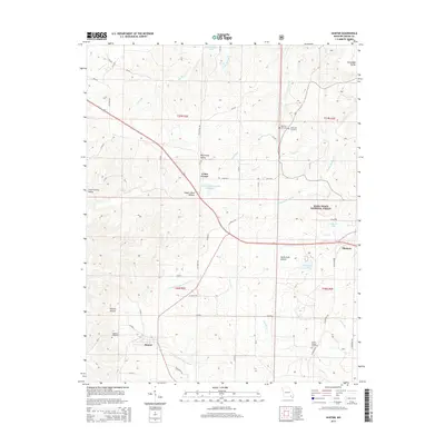 2015 Map of Hunter, 2015 Print