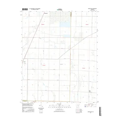 2017 Map of Hunter East, 2017 Print