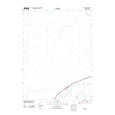 2012 Map of Hunter, 2012 Print
