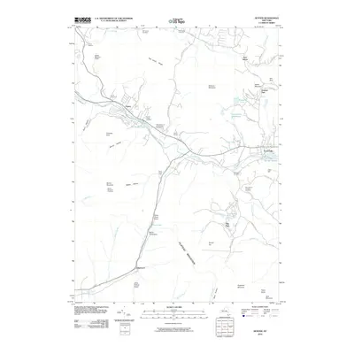 2010 Map of Hunter, 2010 Print