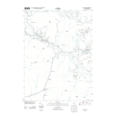 2013 Map of Hunter, 2013 Print