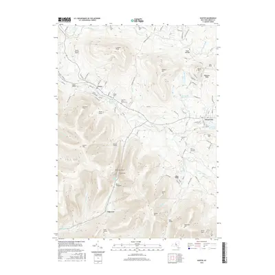 2016 Map of Hunter, 2016 Print