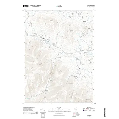 2019 Map of Hunter, 2019 Print