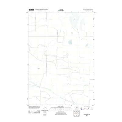 2011 Map of Hunter Lake, 2011 Print